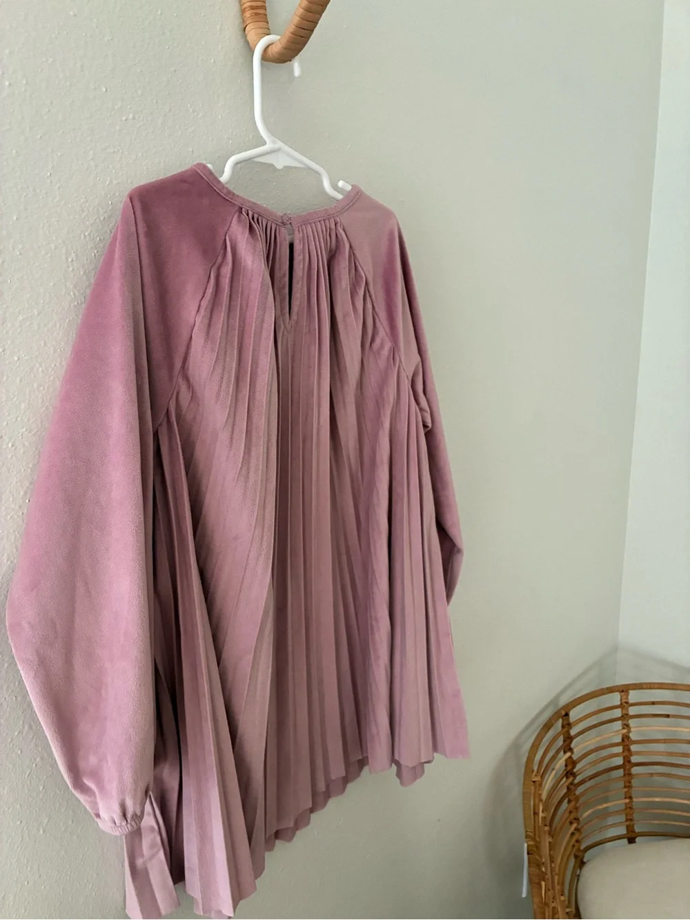 Hanna Andersson Pink Pleated Dress